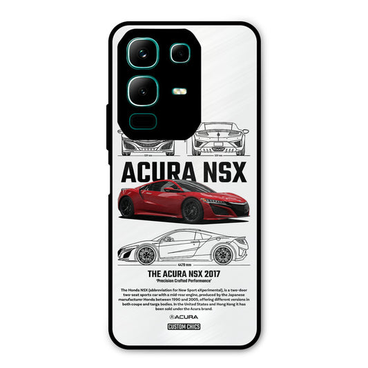 Acura NSX Infinix Note 50x Mobile Back Cover - Car&Bike PrintShield Case