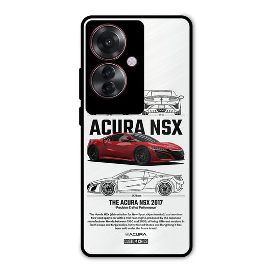 Acura NSX Oppo F25 Pro Mobile Back Cover - Car&Bike PrintShield Case