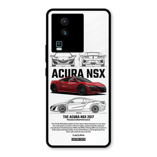Acura NSX IQOO Neo 7 Pro Mobile Back Cover - Car&Bike PrintShield Case