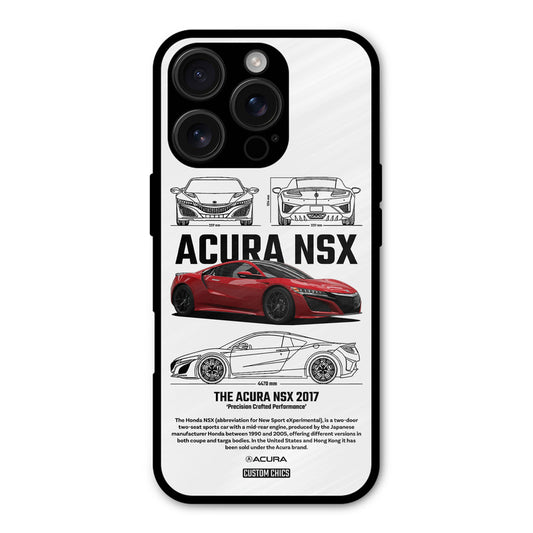 Acura NSX iPhone 16 Pro Mobile Back Cover - Car&Bike PrintShield Case