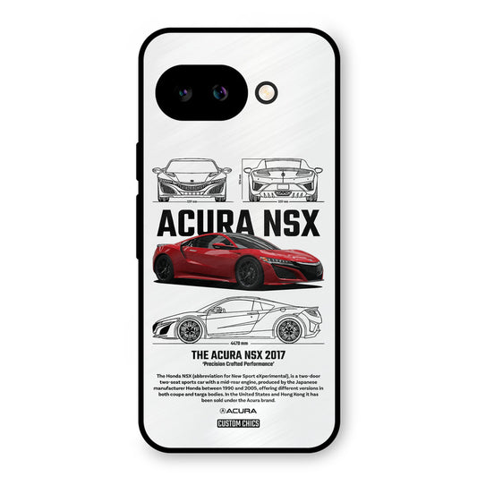 Acura NSX Google Pixel 9A Mobile Back Cover - Car&Bike PrintShield Case