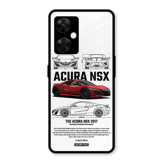 Acura NSX OnePlus Nord CE 3 Lite Mobile Back Cover - Car&Bike PrintShield Case