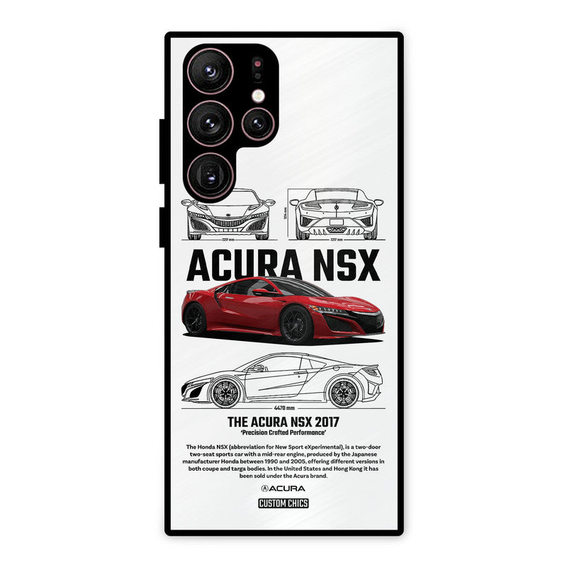 Acura NSX Samsung Galaxy S22 Ultra Mobile Back Cover - Car&Bike PrintShield Case