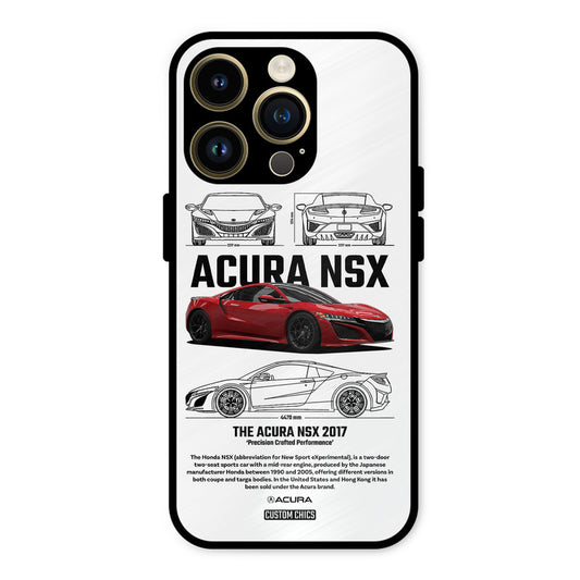 Acura NSX iPhone 14 Pro Mobile Back Cover - Car&Bike PrintShield Case