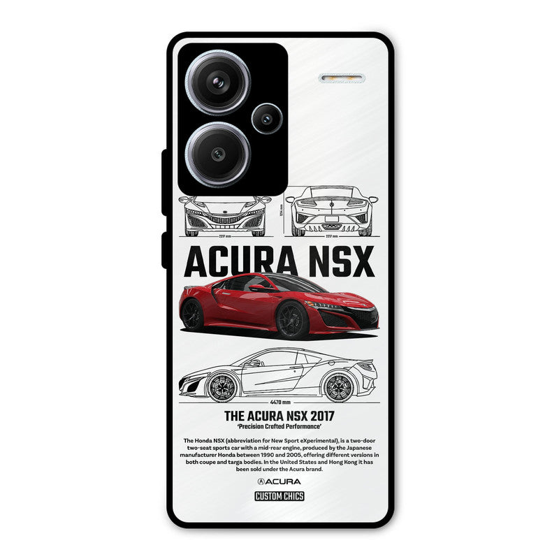 Acura NSX Redmi Note 13 Pro Plus Mobile Back Cover - Car&Bike PrintShield Case