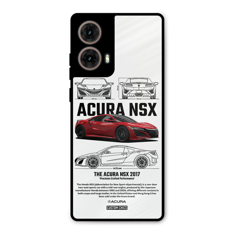 Acura NSX Moto G85 Mobile Back Cover - Car&Bike PrintShield Case