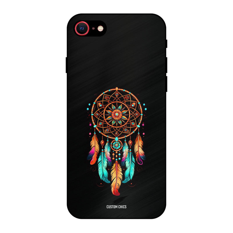 Aesthetic Dream Catcher iPhone SE 2020 Mobile Back Cover - Aesthetic PrintShield Case