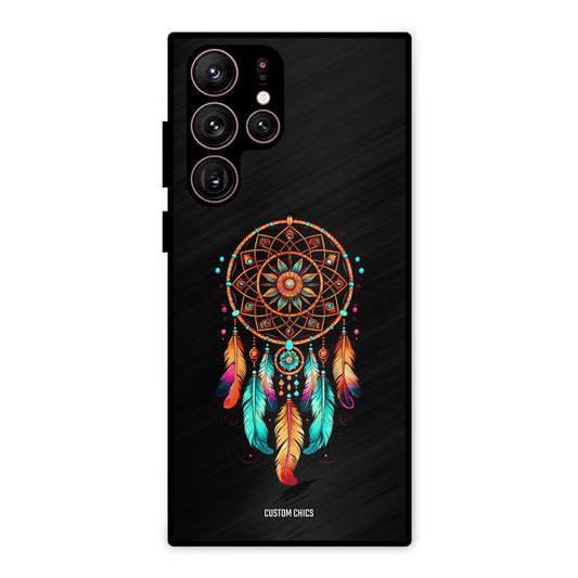 Aesthetic Dream Catcher Samsung Galaxy S22 Ultra Mobile Back Cover - Aesthetic PrintShield Case