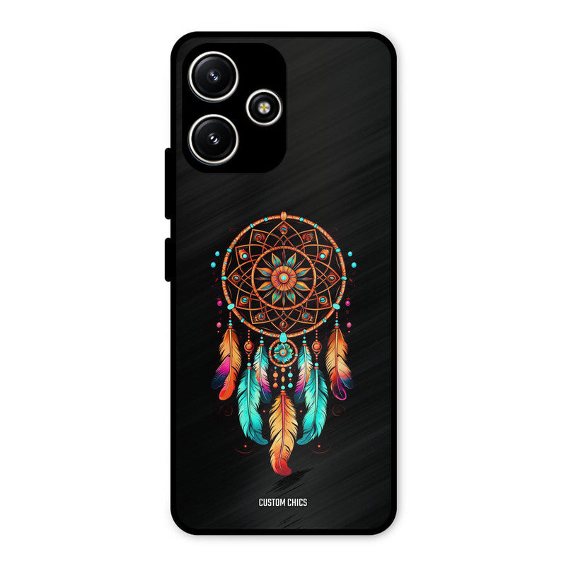 Aesthetic Dream Catcher Redmi 12 5G Mobile Back Cover - Aesthetic PrintShield Case