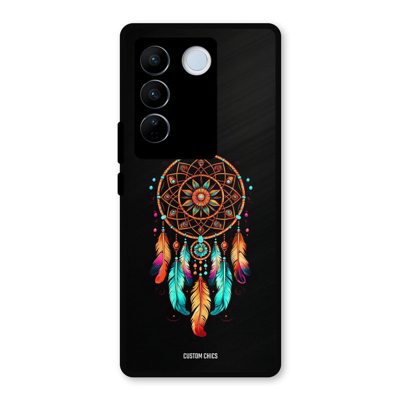 Aesthetic Dream Catcher Vivo V27 Pro Mobile Back Cover - Aesthetic PrintShield Case
