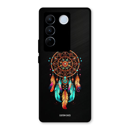 Aesthetic Dream Catcher Vivo V27 Pro Mobile Back Cover - Aesthetic PrintShield Case