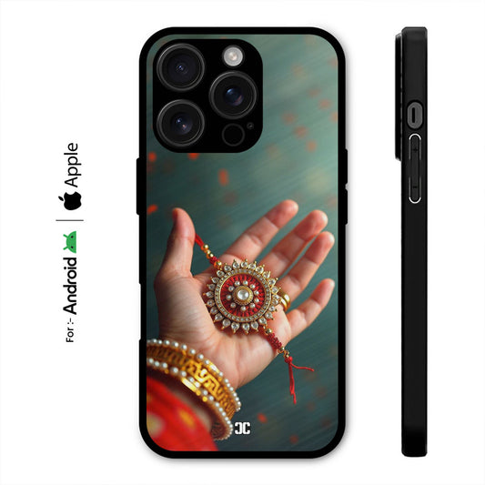 Aesthetic Rakhi In Hand Case – Premium PrintShield Mobile Cover