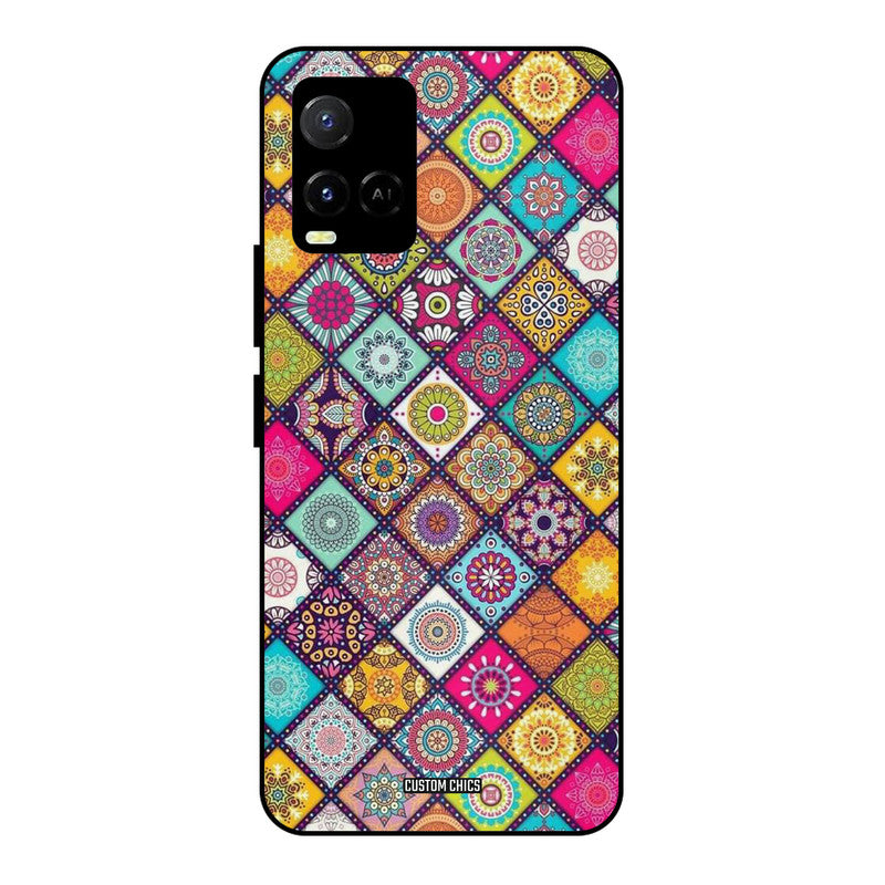 Aesthetic Wallpaper Vivo Y33s Mobile Back Cover - Aesthetic PrintShield Case