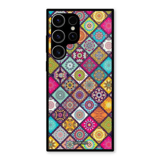 Aesthetic Wallpaper Samsung Galaxy S23 Ultra Mobile Back Cover - Aesthetic PrintShield Case