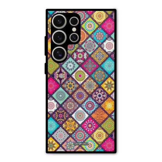 Aesthetic Wallpaper Samsung Galaxy S24 Ultra Mobile Back Cover - Aesthetic PrintShield Case