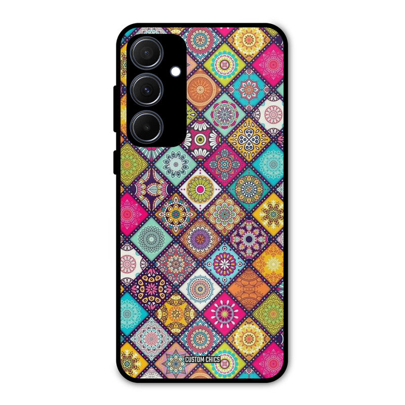 Aesthetic Wallpaper Samsung Galaxy A35 5G Mobile Back Cover - Aesthetic PrintShield Case