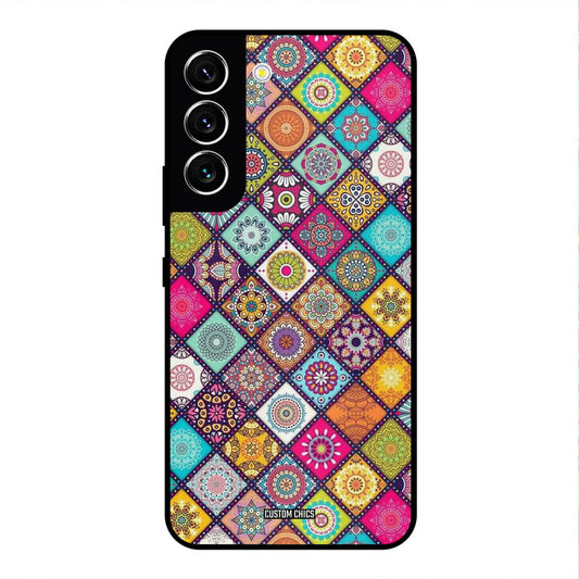 Aesthetic Wallpaper Samsung Galaxy S22 Mobile Back Cover - Aesthetic PrintShield Case