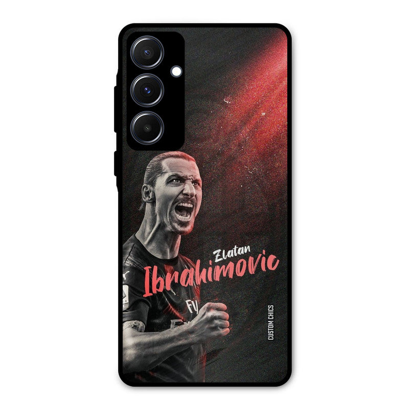 Agressive Ibrahimovic Samsung Galaxy A55 5G Mobile Back Cover - Sports PrintShield Case