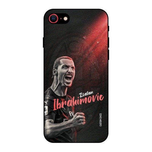 Agressive Ibrahimovic iPhone 8 Mobile Back Cover - Sports PrintShield Case