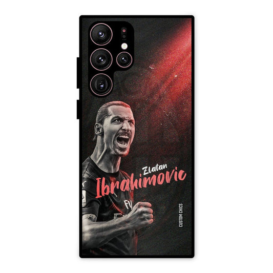 Agressive Ibrahimovic Samsung Galaxy S22 Ultra Mobile Back Cover - Sports PrintShield Case