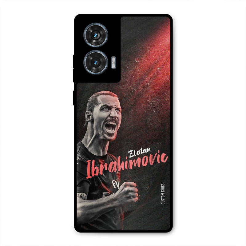 Agressive Ibrahimovic Moto G96 Mobile Back Cover - Sports PrintShield Case