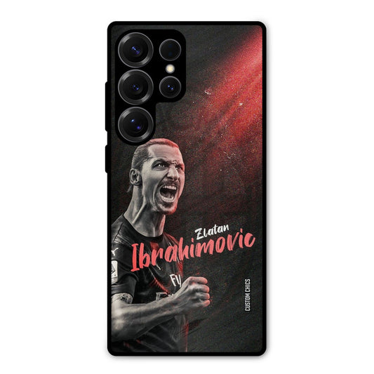 Agressive Ibrahimovic Samsung Galaxy S25 Ultra Mobile Back Cover - Sports PrintShield Case