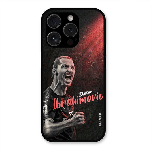 Agressive Ibrahimovic  iPhone 15 Pro Mobile Back Cover - Sports PrintShield Case