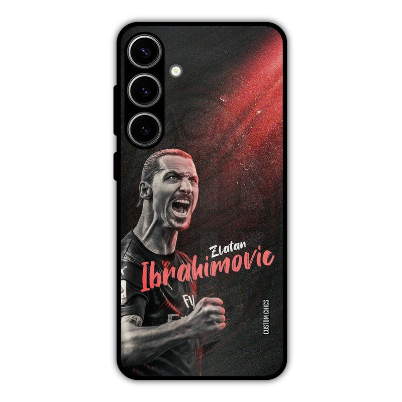Agressive Ibrahimovic Samsung Galaxy S24 Plus Mobile Back Cover - Sports PrintShield Case