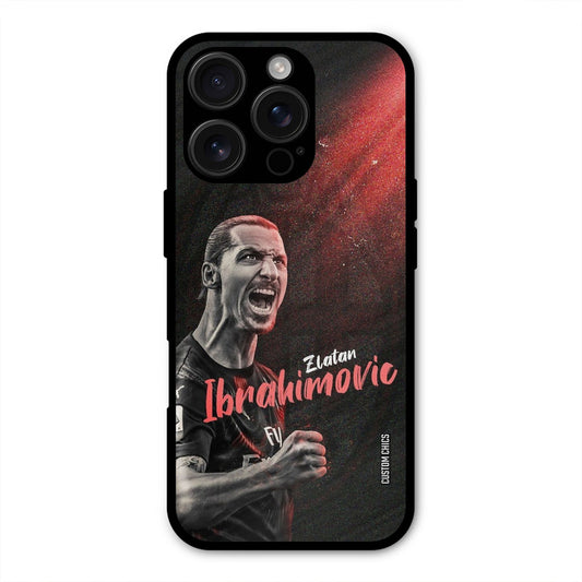 Agressive Ibrahimovic  iPhone 16 Pro Mobile Back Cover - Sports PrintShield Case