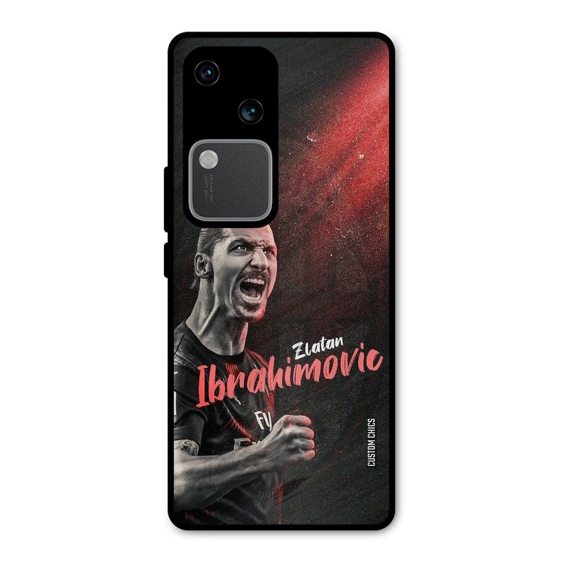 Agressive Ibrahimovic Vivo V30 Mobile Back Cover - Sports PrintShield Case