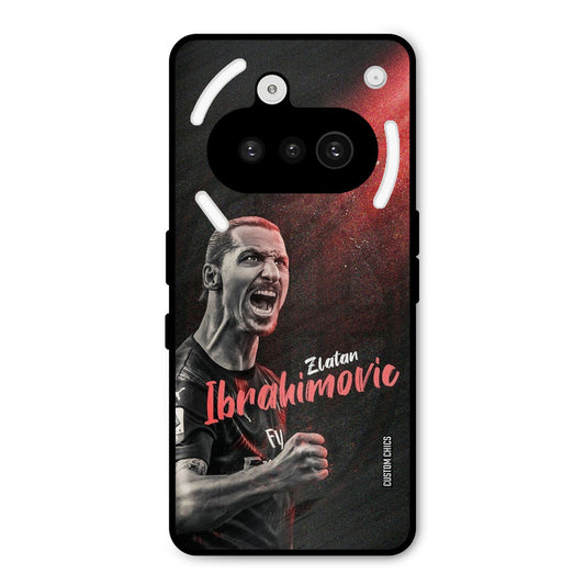 Agressive Ibrahimovic Nothing Phone 3A Mobile Back Cover - Sports PrintShield Case