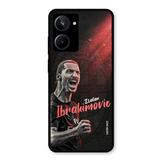 Agressive Ibrahimovic Realme 10 Mobile Back Cover - Sports PrintShield Case