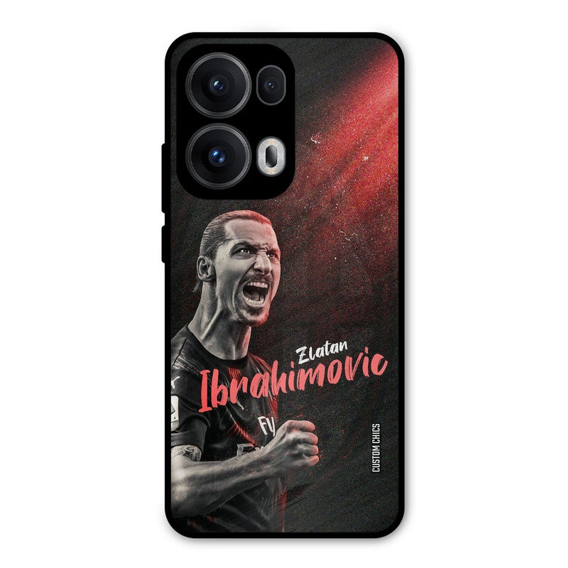 Agressive Ibrahimovic Oppo Reno 13 Pro 5G Mobile Back Cover - Sports PrintShield Case