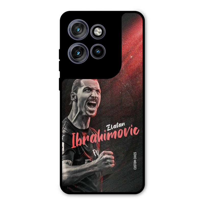 Agressive Ibrahimovic Motorola Edge 50 Neo Mobile Back Cover - Sports PrintShield Case