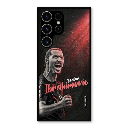 Agressive Ibrahimovic Samsung Galaxy S23 Ultra Mobile Back Cover - Sports PrintShield Case