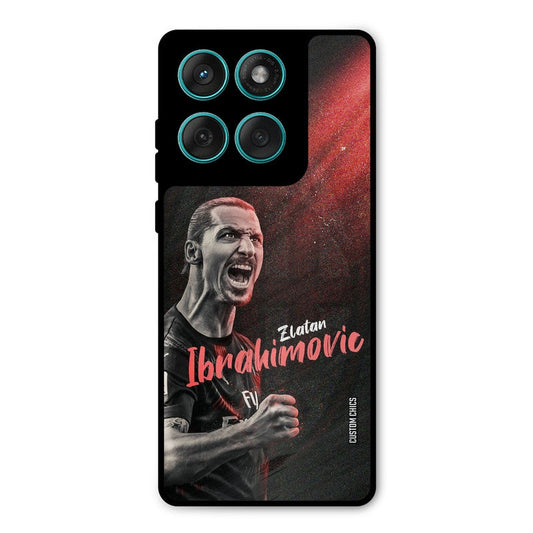 Agressive Ibrahimovic Motorola Edge 60 Mobile Back Cover - Sports PrintShield Case
