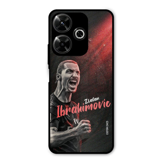 Agressive Ibrahimovic Poco M6 Plus 5G Mobile Back Cover - Sports PrintShield Case