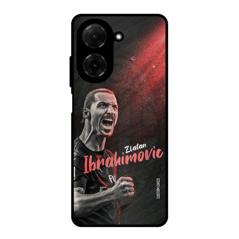 Agressive Ibrahimovic Poco C71 Mobile Back Cover - Sports PrintShield Case