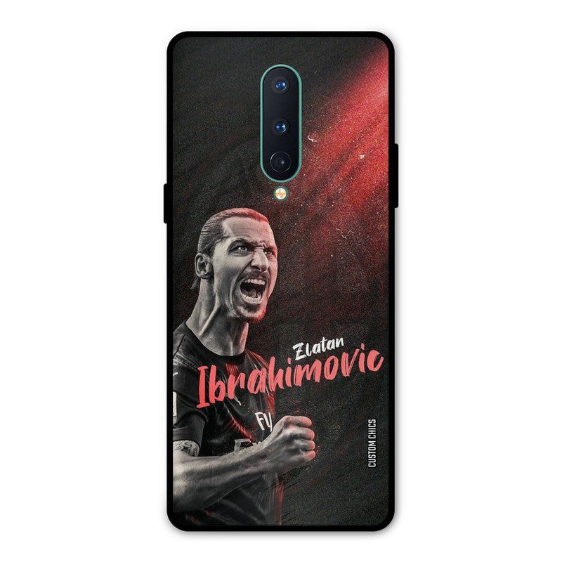 Agressive Ibrahimovic Oneplus 8 Mobile Back Cover - Sports PrintShield Case