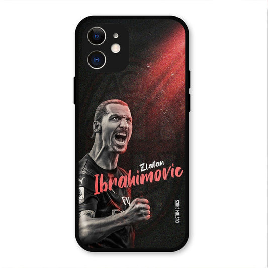 Agressive Ibrahimovic  iPhone 12 Mobile Back Cover - Sports PrintShield Case