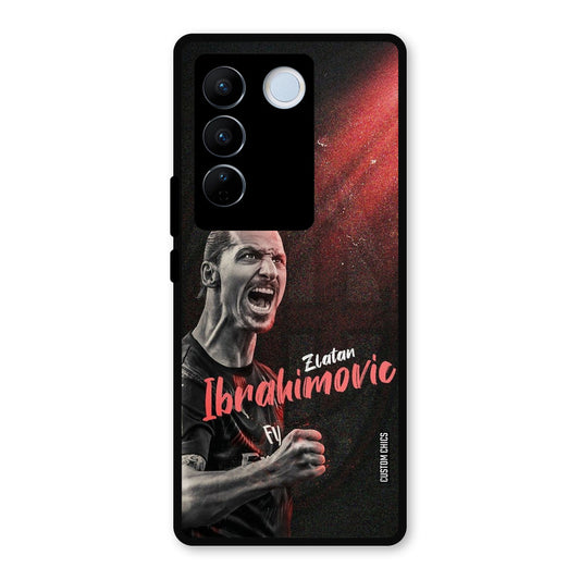 Agressive Ibrahimovic Vivo V27 Pro Mobile Back Cover - Sports PrintShield Case