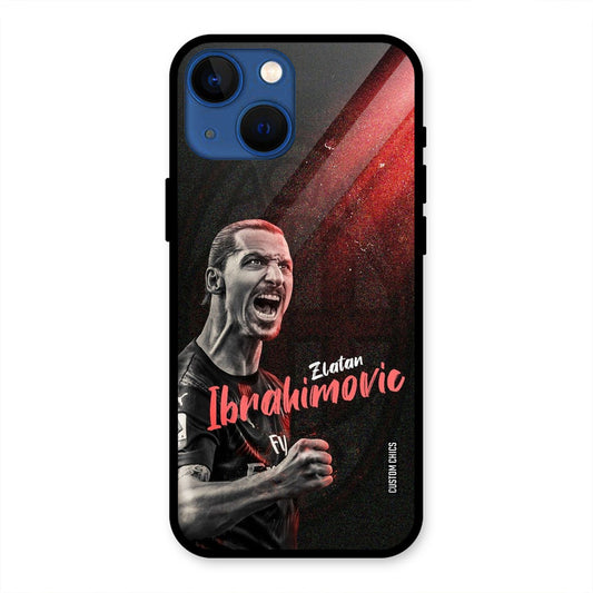 Agressive Ibrahimovic iPhone 13 Mini Mobile Back Cover - Sports PrintShield Case