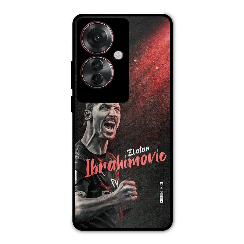 Agressive Ibrahimovic Oppo F25 Pro Mobile Back Cover - Sports PrintShield Case