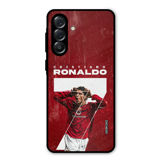 Agressive Ronaldo Samsung Galaxy A36 Mobile Back Cover - Sports PrintShield Case