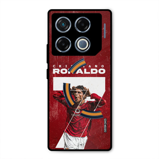 Agressive Ronaldo Infinix GT 20 Pro Mobile Back Cover - Sports PrintShield Case
