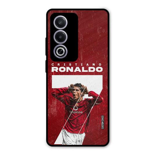 Agressive Ronaldo Oppo K12x Mobile Back Cover - Sports PrintShield Case