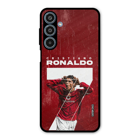 Agressive Ronaldo Samsung Galaxy M35 5G Mobile Back Cover - Sports PrintShield Case