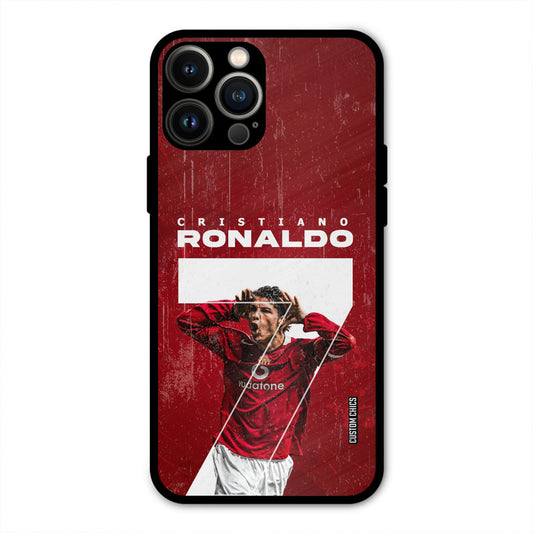 Agressive Ronaldo  iPhone 13 Pro Max Mobile Back Cover - Sports PrintShield Case