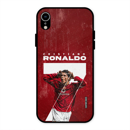 Agressive Ronaldo iPhone XR Mobile Back Cover - Sports PrintShield Case