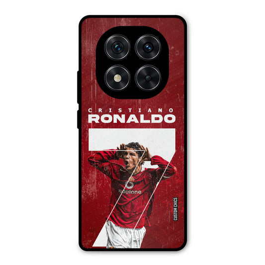 Agressive Ronaldo Poco X7 Mobile Back Cover - Sports PrintShield Case